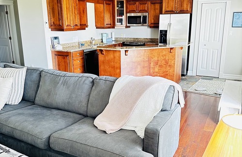 Queens Square Condo | Charlottetown Port waterfront 2 bedroom/2 bath ground level