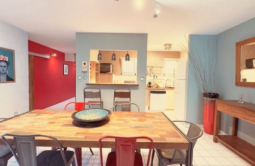 La Saline Les Bains Apartment | Charming and luxury 5-room apartment, close to La Saline les Bains lagoon