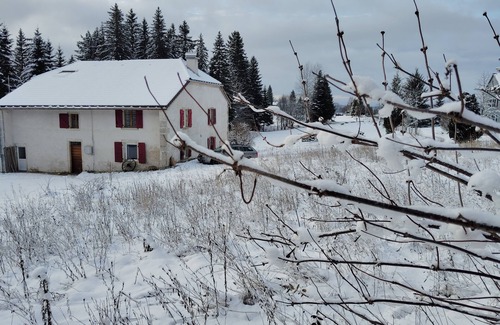 Premanon Apartment | Charming apartment in renovated Jura farmhouse - nature setting.