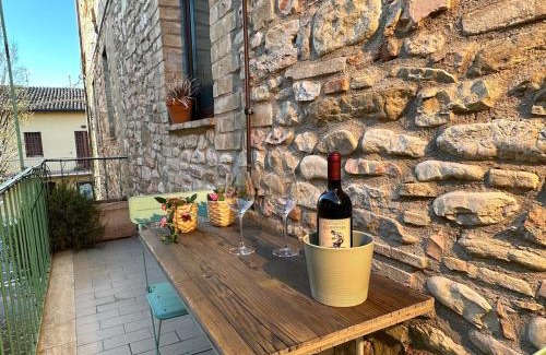 Santa Maria degli Angeli Apartment | Charming light terraces near Basilica in Assisi