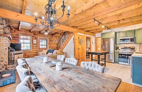 Milledgeville Cabin | Charming Lake Sinclair Cabin: Fire Pit, Dock
