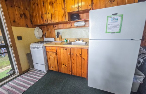 Indian River Cottage | Charming lakefront cottage with large yard, dock, & fire pit - close to downtown