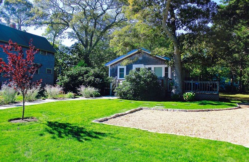 Oak Bluffs Cottage | Charming Oak Bluffs Cottage: Prime Location, Stylish Comfort & Serene Privacy