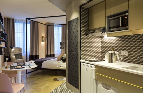 Vivienne Apartment | Citadines Opéra Paris