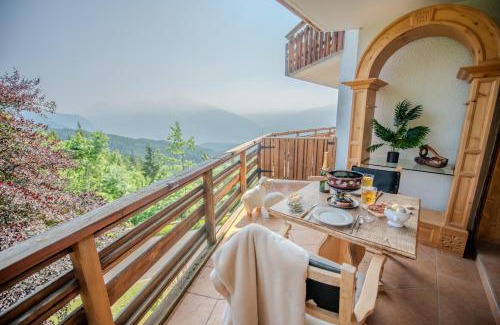Villars-sur-Ollon Apartment | Clouds Studio Alpin Luxury View and Pool