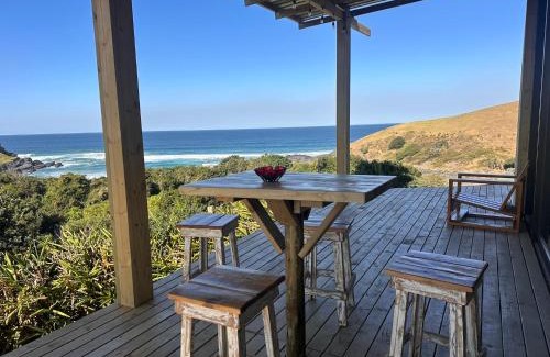 Lubanzi Village Cabin | CORAM DEO SaltyWaves double en-suite rooms with sea views