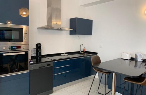 Centre Ville Apartment | Cosy Indigo - 3 chambres 110m2 - Centre ville