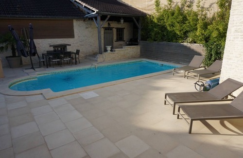 Couvignon House | Cottage with pool and sauna