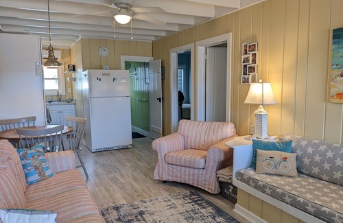 Rehoboth by the Sea Cottage | Cozy 2 BR Cottage steps from the Beach. Pet Friendly.