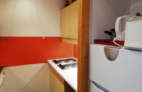 Plagne Villages Apartment | Cozy apartment in Plagne Village with direct access to slopes, south-facing terrace, pets allowed