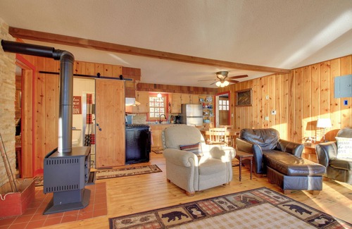 Nevis Cabin | Cozy Cabin w/Private Dock on Fifth Crow Wing Lake