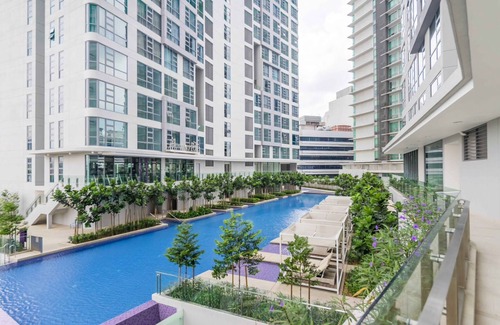 City Centre Condo | Cozy Room 500mMRT/Golf/Roof Top Pool Bukit Bintang