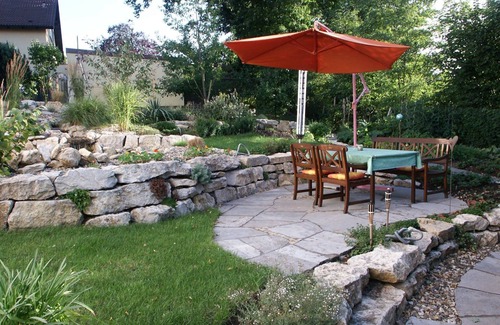 Bischberg Apartment | Cozy vacation home 40sqm with outdoor seating area