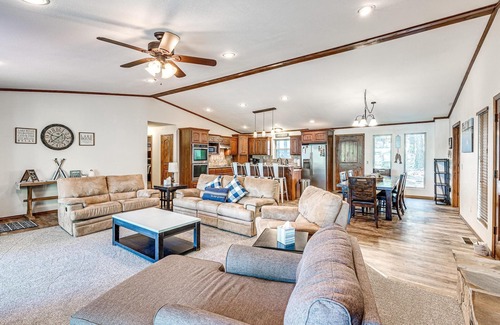 Hoyt House | Custom Waterfront Cabin with Private Boat Dock