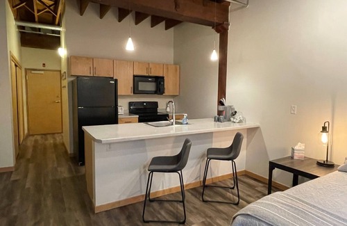 Fargo Apartment | Dakota Suite in Downtown Fargo Historic Building Pet Friendly