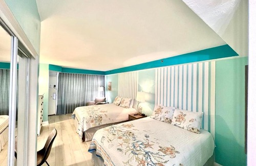 Ortona Park Apartment | Daytona Beach Resort Oceanfront 1 Bedroom Suite, 2 Queen Beds