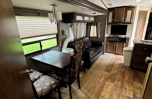 Nevis House | Deer Lake lakefront lot with sandy beach, camper, bathhouse. Minutes from Nevis.