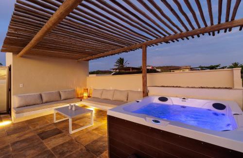 Jijoca de Jericoacoara Villa | Deluxe Villa Luz Do Mar, rooftop Jacuzzi, vista mar