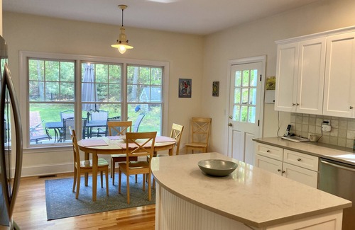 Northwest Harbor House | East Hampton- Beautiful 4 Bedroom Home, Large Heated Pool, Private Backyard