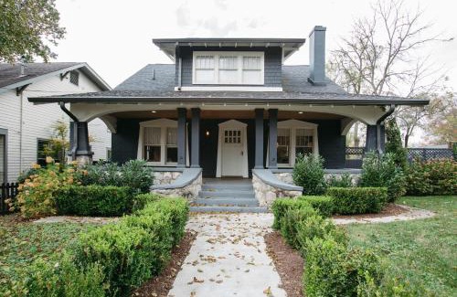 Eastwood House | East Nashville Retreat w Fireplace Backyard Firepit Outdoor Dining Minutes from Downtown Music Food Nightlife Chapel House by AvantStay
