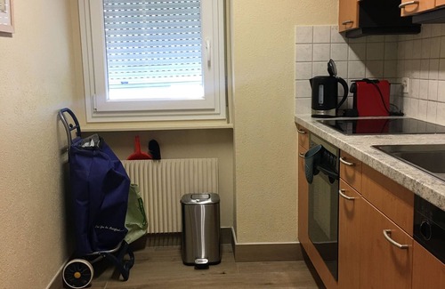Montreux Apartment | Easy access via lakeside walk or free bus next door to all