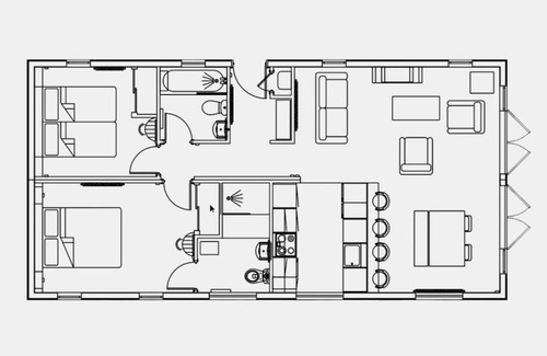 Treator Cabin | Edge of Padstow, 2 bedroom luxury lodge