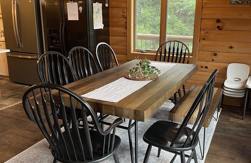 Sylvan Shores Cabin | Edgewater Lodge - Luxury Waterfront 4BR Log Cabin on Beaver Lake secluded cove!