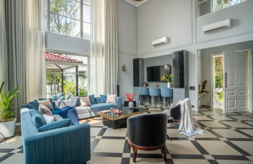 Assagao Villa | ELIVAAS Prive Suntuarios Casa Iris 4 BHK Getaway with Jacuzzi, Pvt Pool & Gazebo