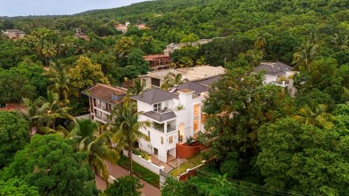 Assagao Villa | ELIVAAS Purple Coral Luxe 5-BHK Villa With Two Pvt Pools & Lift