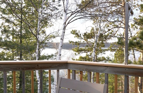 Nevis Cabin | Escape to this private, charming, up north cabin overlooking 8th Crow Wing Lake