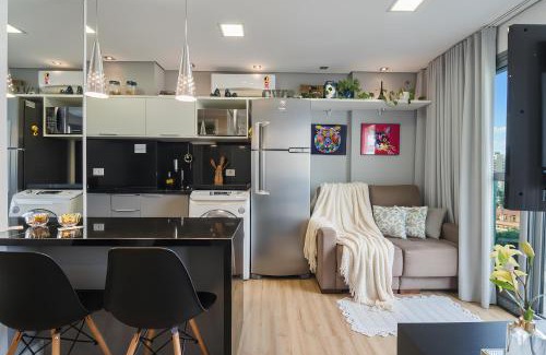 Reboucas Apartment | Estúdio Aconchegante no Centro de Curitiba - Ar Condicio e Localização Perfeita!
