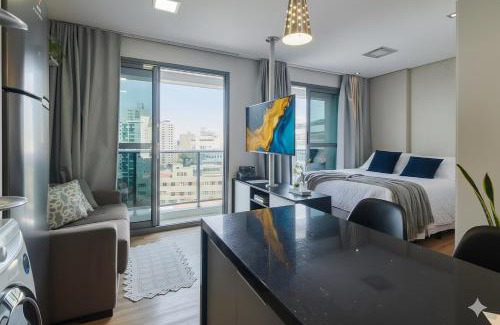 Reboucas Apartment | Estúdio Aconchegante no Centro de Curitiba - Ar Condicio e Localização Perfeita!