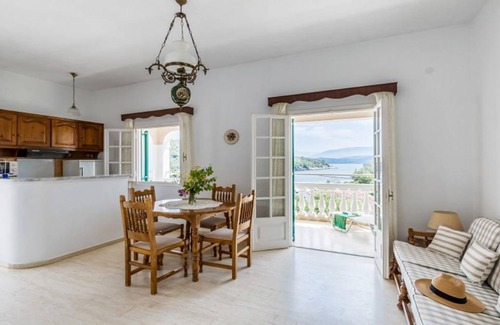 Agios Stefanos Apartment | Evanna: Walk to Beach, Sea Views, A/C, WiFi, Car Not Required - 3425