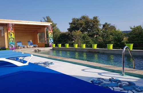 Montseret House | Exceptional Villa Mona Graff, private pool, jacuzzi, sauna, art, 12 pers.