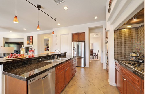 Orchards House | Experience luxury at Paramount, featuring stunning mountain views, a large pool and game room!