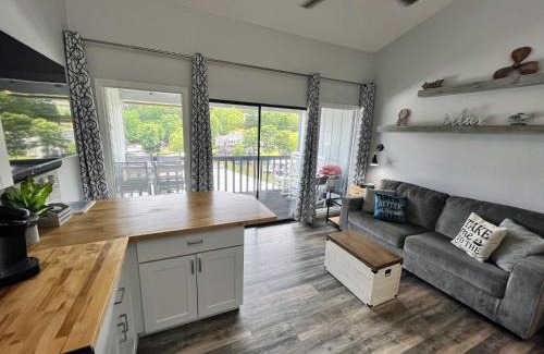 Osage Beach Apartment | F Lakefront! Remodeled, Sleeps 4, Boat Slip, Patio, WiFi, Cable, Pool