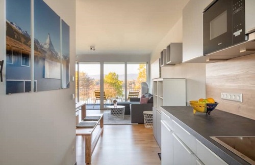 Salem Apartment | Family-friendly vacation apartment "Badespaß" directly on the lake with balcony