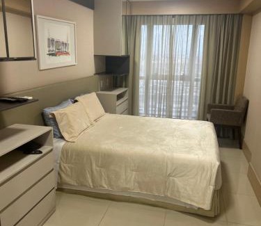 Setor Hoteleiro Norte Apartment | Flat em Cullinan, 5 estrelas com vista incrível e incrível área de lazer com piscinas, brinquedoteca, academia, no coração de Brasília
