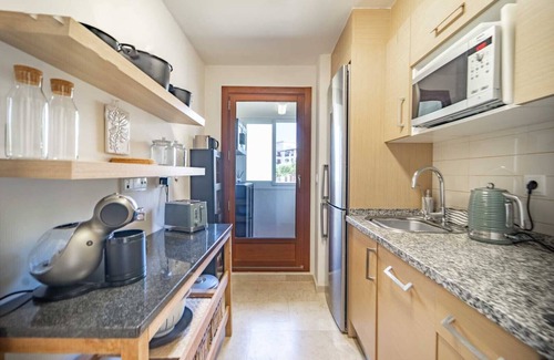 Caserio Los Tarquinos Apartment | Front line Golf Course. 2 bedroom/bathroom apartment, private Jacuzzi area,