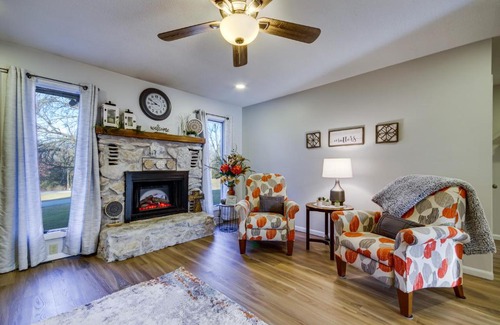 Fulton House | Fulton Vacation Rental 13 Mi to Mizzou!