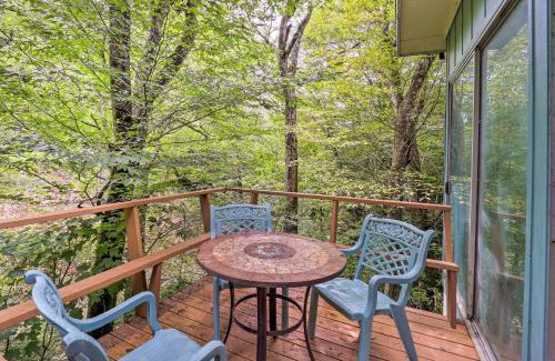 Frank House | Furnished Deck and Home Gym Bakersville Retreat!