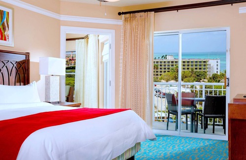 Palm Beach Resort | Garden View - 2 Bedroom - Marriott's Aruba Surf Club - Full Resort Access
