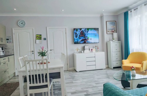 Port Talbot House | Relaxed, pet-friendly stay with garden and beach nearby