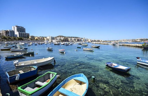 Bugibba Apartment | Getawaysmalta - Seashells Apartment 11 With Terrace And Sea Views In Bugibba