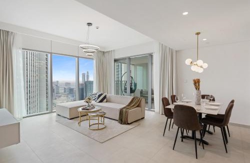Za'abeel 2 Apartment | Gorgeous 3br With Burj Khalifa & Fountain View