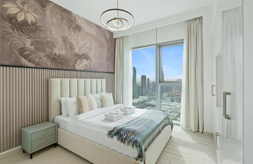 Za'abeel 2 Apartment | Gorgeous 3br With Burj Khalifa & Fountain View