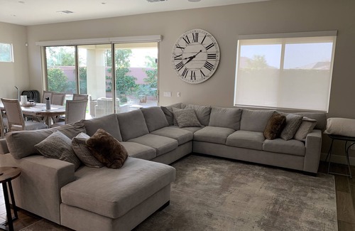Indio Resort | Gorgeous, new resort home with pool, one mile from the music festival