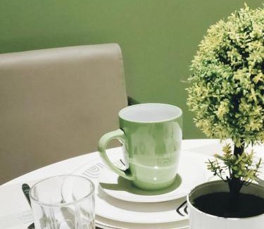 Downtown Apartment | Gramercy Residences Makati by Christine Suites PH with Balcony