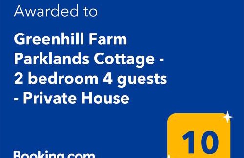 Keurboomstrand Villa | Greenhill Farm Parklands Cottage - 2 bedroom 4 guests - Private House