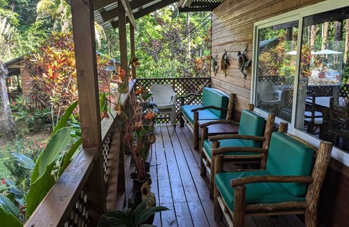 Fronteras Cabin | Happy Iguana Marina Ecolodge Waterfront Cabin #2, A/C, Starlink, Pool, Sleeps 8